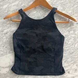 Lululemon Key to Balance Tank Top – Camo Deep Coal (Size 8)